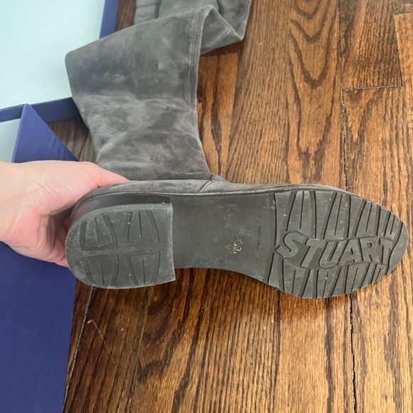 Stuart Weitzman Lowland Londra Suede M6 - Picture 4 of 9